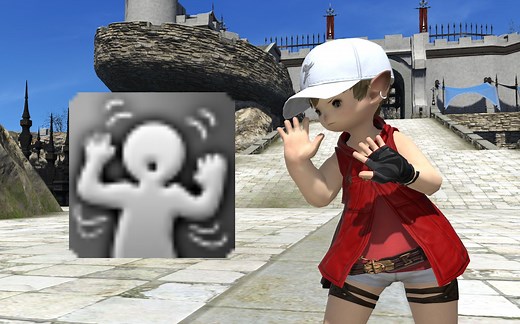 【FF14】情感动作“默剧”各种族效果展示（5.5）