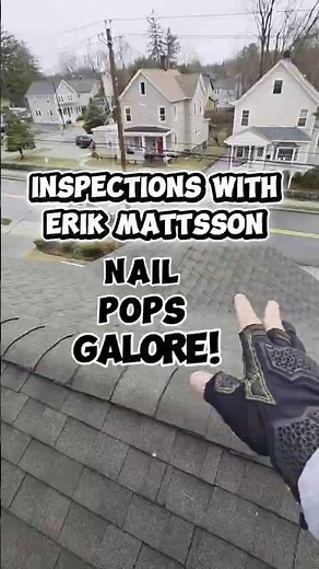 Roof Inspection Breakdown: Nail Pops, Leaks & Bad Installs #roofing