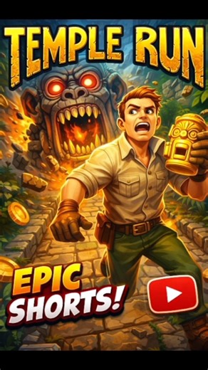 Temple Run Ki Kahani 😔 | The Real Story Behind Temple Run #shorts #gaming #gameplay #temple