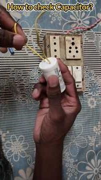 How to Check Capacitor in 2min ⚡ | Easy Multimeter Method