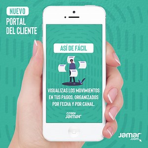 ¿Ya ingresaste a nuestro nuevo Portal de Clientes Credijamar? Descúbrelo aquí----> https://bit.ly/31kp7mK En esta plataforma podrás: -Visualizar los movimientos en tus pagos, organizados por fecha y por canal. #Pagos #PortalDeClientesCredijamar | Jamar Colombia