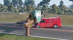 24K views · 682 reactions | Cars vs Log Trap -️ BeamNG.Drive | Drive Gameplay | Facebook