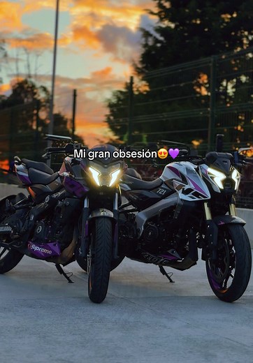Mi gran obsesión: Pulsar NS 200 moradita para mujeres