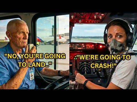 Commercial Pilots Panicking at 30,000 Feet — Till Airport Shuttle Driver Reveals He's Top Gun Legend