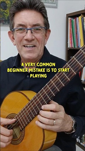 Left Hand Exercise for Classical Guitar Beginners (1-2-3-4)