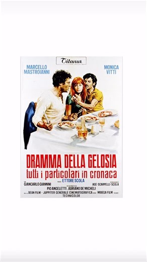 Sébastien Bauer on Instagram: "Brève histoire d’amour à l’italienne. Monica Vitti et Marcello Mastroianni, duo incandescent dans El demonio de los celos (1970). Une comédie amère où l’amour se vit à fleur de peau, entre désir, jalousie et théâtre du quotidien. Rome en toile de fond, des sentiments trop grands, trop vrais — et ce charme typiquement italien, fait d’excès, d’ironie et de mélancolie. Quand le cinéma italien transformait les failles humaines en élégance pure. #CinemaItalien #MonicaV