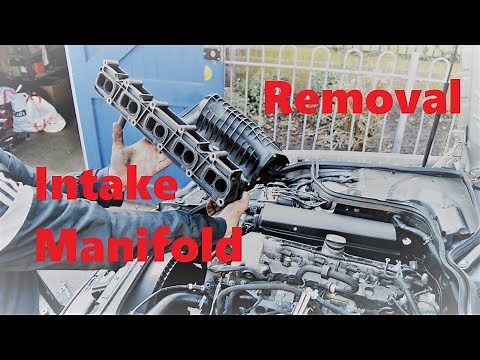 Mercedes e270 w211 Intake manifold replacement