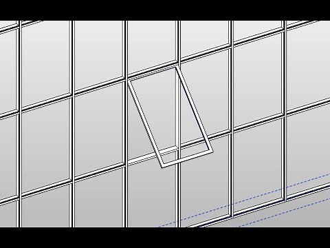 Awning Curtain Wall Window