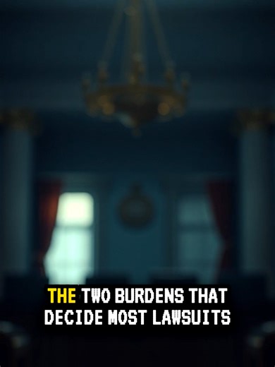 Burden of Production vs Burden of Persuasion | Essentials in litigation Two invisible rules decide most lawsuits: the burden of production and the burden of persuasion. One requires evidence. The other requires convincing the court. If you misunderstand either one, even strong evidence can lose a case. This breakdown explains how these legal standards work, why courts focus on elements and proof instead of emotion, and why legal outcomes often surprise people watching from the outside. Essential