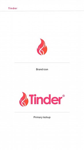 Nick Eagle | Logo Design & Branding on Instagram: "A new @tinder logo redesign project. Reignited the Tinder spark: a fresh, modern flame with intertwining lines weaving through it, symbolizing connection, intimacy, and passion. What do you think? Cast your vote in the poll below! ✨ Ready to set your brand up for success with a logo that stands out? I’m a logo designer crafting bold, unique identities for businesses like yours with my Make Your Mark logo design package! 💬 Comment or DM “PRICING