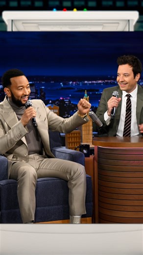 The Tonight Show on Instagram: "@johnlegend & Jimmy sing “Ordinary People” and “A Bar Song (Tipsy)” with lyrics that have been re-written by Google Translate! #FallonTonight"