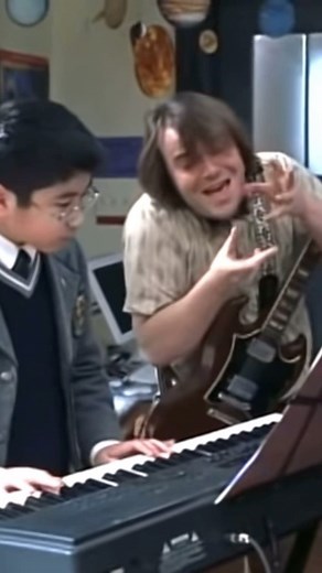 Lord Rare Rock on Instagram: "LAWRENCE IS GOOD AT PIANO - Jack Black and Lawrence jam out to “Touch Me” by The Doors during the film School of Rock. This is such a great scene and one of our favorites from this movie. This song, along with many of the other songs, were much easier to obtain and use for the film as opposed to one certain song. This song was “Immigrant Song” by Led Zeppelin. This song took some serious perseverance to get for the movie as Led Zeppelin have been notoriously selecti