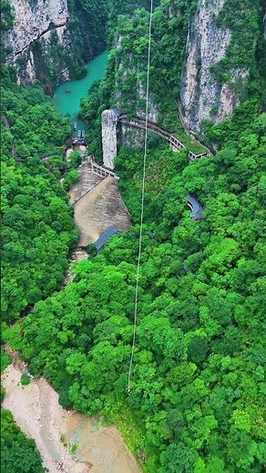 The moment fear takes over at 260 meters