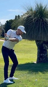 Stand on the face of the golf club. This will show the ball’s launch angle from that club. It's a fun trick to try next time you get behind stuck a tree. #golf | Kerrod Gray Golf Coaching