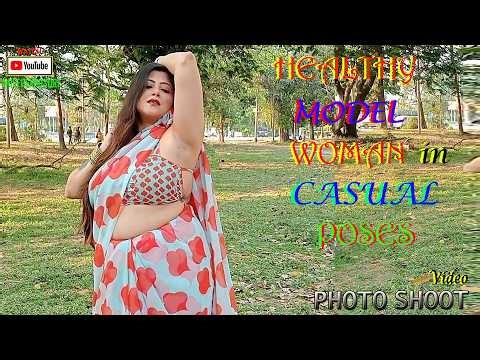 HEALTHY MODEL WOMAN IN CASUAL POSES VIDEO PHOTOSHOOT#viral#fashion#beauty#photography#model/EP-132