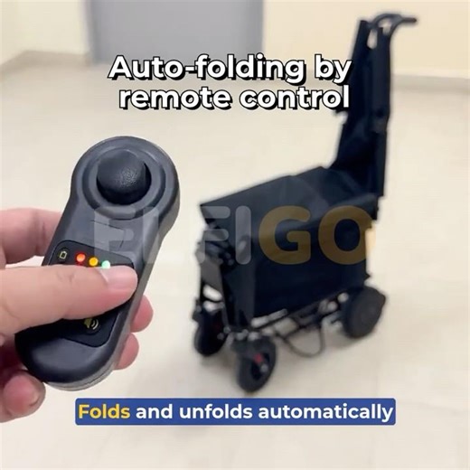 Travelier Suitcase Electric Wheelchair - Best for Families travelling with Frail Seniors
