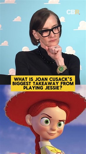 Joan Cusack speaks on her biggest takeaway from Playing Jessie. Watch the full interview on the CBR Presents YouTube channel. #toystory5 #pixar #jessie #buzzlightyear #cbrpresents
