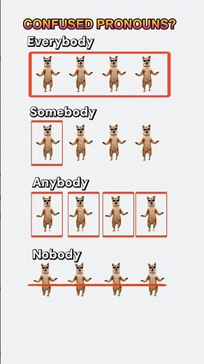 Confused Pronouns? Everybody, Somebody, Anybody, Nobody Explained!
