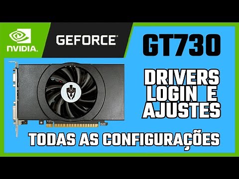 How to configure NVIDIA GEFORCE GT730 video card.