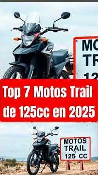 The 7 Best 125cc Trail Bikes in 2025 ➤ Which is the Best Option?