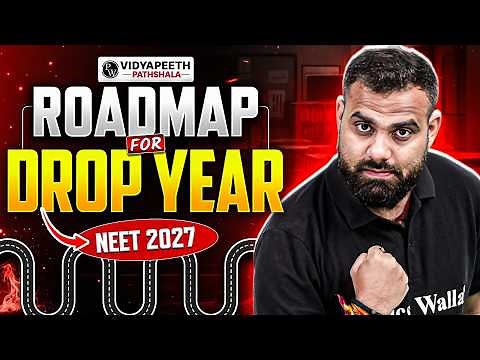 NEET 2027 : Complete Roadmap For Drop Year!⚡