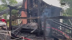 Grill explodes setting Silver Spring home on fire