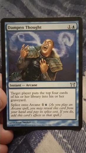 Dampen Thought Does WHAT #mtg #magicthegathering #shorts