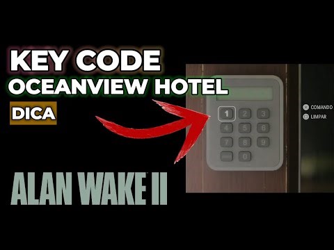 Alan Wake 2: Key code da entrada do Oceanview Hotel
