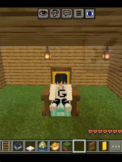 Working Chair in Minecraft 😱 #minecraft #shorts
