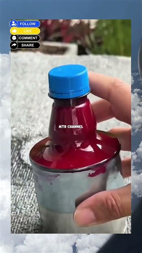 A Simple Creative Trick for Mixing Paint Evenly in a Can 💡👍#HowToStirPaint #PaintStirringTricks