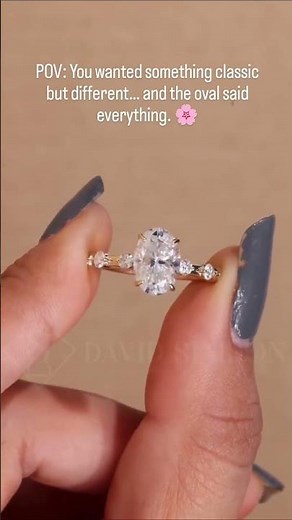 Oval Cut Diamond Pave Engagement Ring 💍 ✨ | Elegant Sparkle & Timeless Romance
