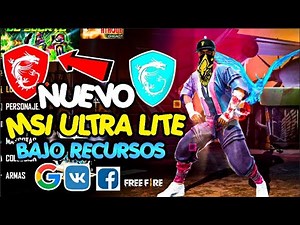 DESCARGAR NUEVO MSI 4.240 ULTRA LITE ✅ EMULADOR PARA PC BAJO RECURSOS *Free Fire Actualizado 2021*