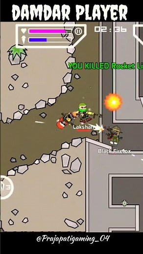 Mini militia hacking tricks ⚔️ || #gaming #shorts #prajapatigaming_04