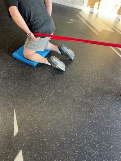 Hip Self-Mobilization Superband for Hip Flexion- Austin Physical Therapy #atx #austin #hipmobility