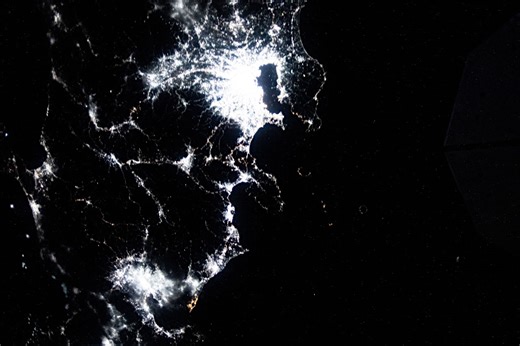 ISS（国際宇宙ステーション）から見た日本の夜景　4Kタイムラプス映像（2024年7月4日［2］）
