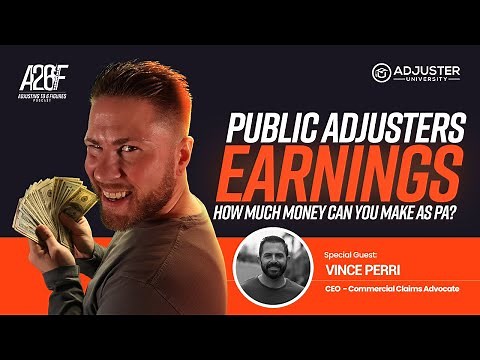 Public Adjuster Earnings: How Much Can You REALLY Make? 💰⚖️