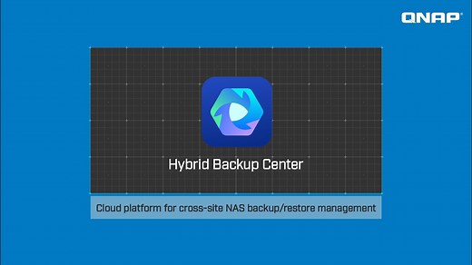 QNAP Hybrid Backup Center | Cloud platform for cross-site NAS backup/restore management