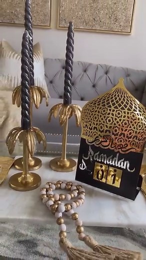 127K views · 9.6K reactions | Wishing you all very blessed Ramadan. Thanks for this beautiful Ramadan decor with our crescent moon and Ramadan calendar. | Islamic Wall Art Store | Facebook