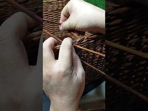 Tutorial On How To Make a Lock / Weaving Basket /Diy Storge box
