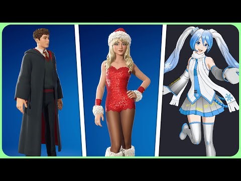 ALL Cosmetics Added in Winterfest 2025! (Snow Miku, Harry Potter Defaults, + More)