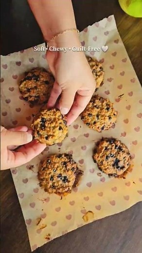 Healthy Banana Oats Cookies 🍪 | No Sugar, No Maida | 4 PM Snack Idea | Easy Recipe