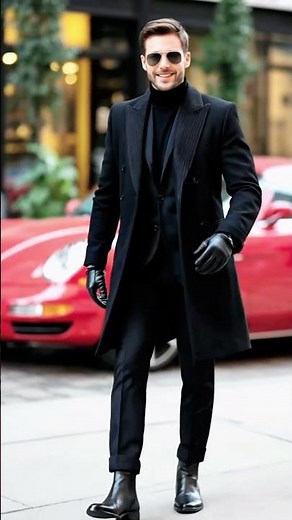 Elevate your style instantly this winter 🔥 7 elegant turtleneck outfits | Men's style 2026 #shorts