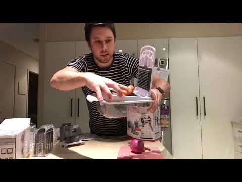 Kmart multi grater slicer and dicer unboxing, first impression and review, vs the sumo Slicer