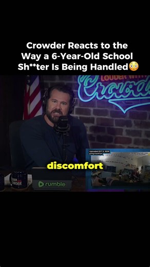Crowder Reacts to the Way a 6-Year-Old School Sh**ter Is Being Handled😳
