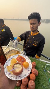 চন্দননগরে নদীর উপর আনলিমিটেড খাওয়া দাওয়া 😍 | Food people