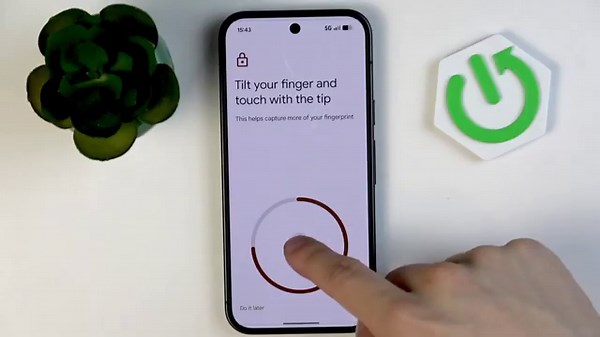 Comment configurer l’empreinte digitale sur GOOGLE Pixel 10