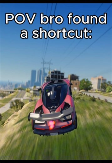 What pole🤔 #GTAOnline #gtastunts #drift #fivem #viral