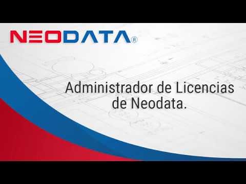 Administador de licencias de Neodata.