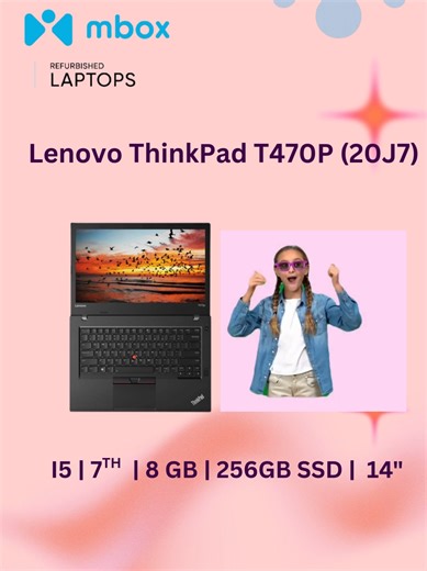 💻 New Stock Arrived! Lenovo ThinkPad T470p 🔹 i5 7th Gen 🔹 8GB RAM | 256GB SSD 🔹 Perfect for Office & Students ✅ Refurbished | Quality Checked ✅ Warranty Available 📩 DM us for price 📞 Call / WhatsApp: 9745531100 | M Box Laptops