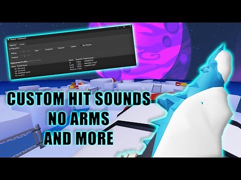 How To Get CUSTOM HIT SOUNDS + NO ARMS In Rivals (Fleasion)
